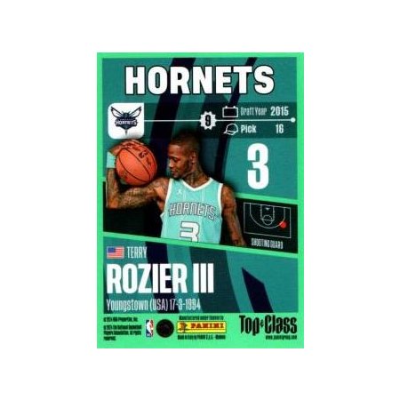 2023-24 PANINI NBA Top Class - #17 - Terry Rozier III - Charlotte Hornets